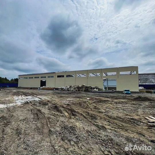 Ангар, каркас ангара