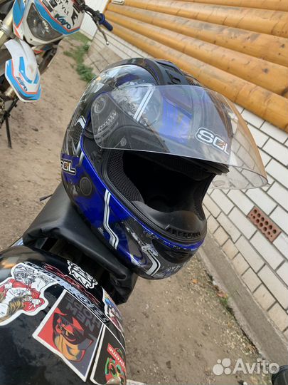 Мото шлем