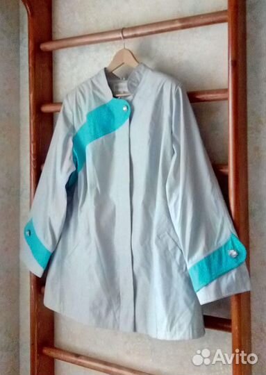 Новая женская куртка (плащевка, подкладка), р.58