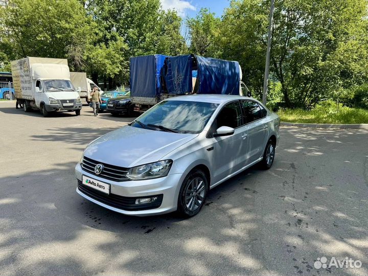 Volkswagen Polo 1.6 AT, 2019, 69 000 км