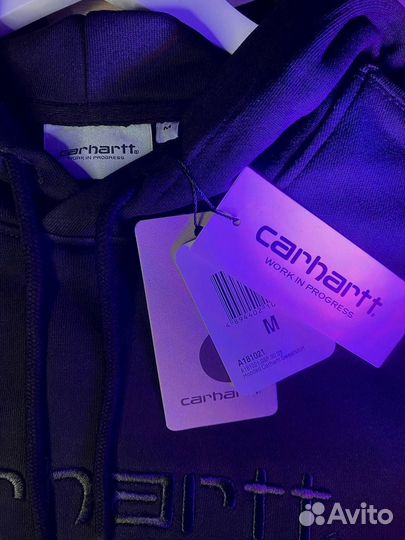 Худи Carhartt черный 2 расцветки на руках