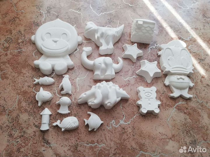 Фигурки из гипса