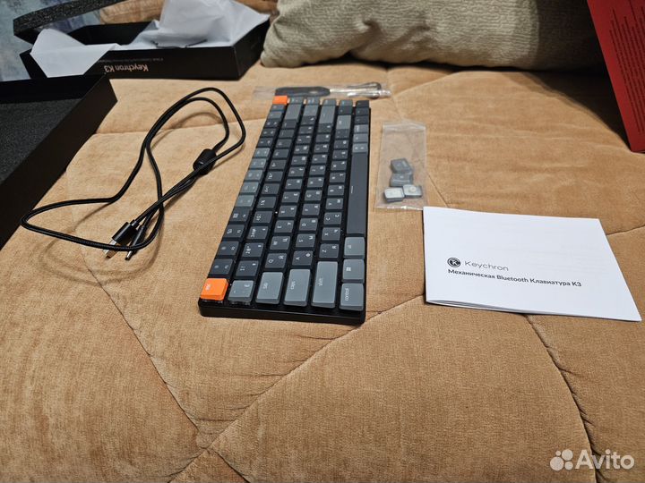 Клавиатура Keychron K3 v2 Red Switches