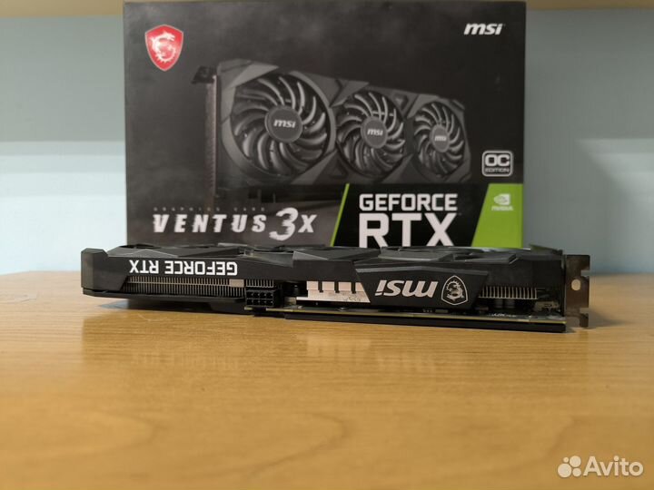 Видеокарта MSI GeForce RTX 3060 Ti ventus 3X OC (L