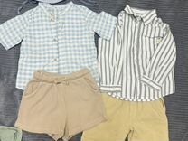 Летняя одежда zara и hm на мальчика 86-92