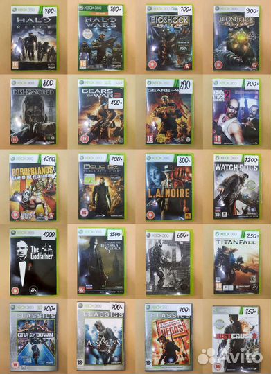 Игры для Xbox One и Xbox 360