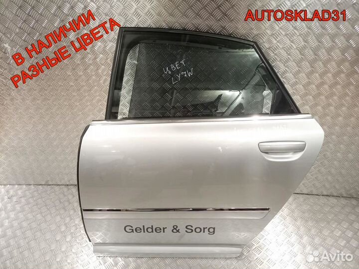 Дверь задняя левая Голая Audi A8 4E 4E4833051A