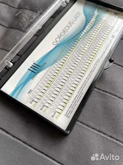 Накладные ресницы пучки