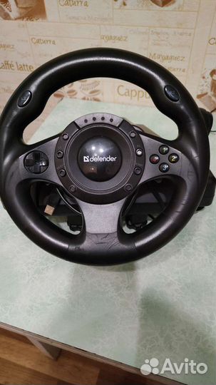 Игровой руль Defender Forsage Drift GT