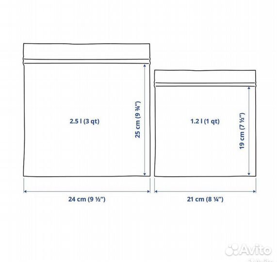 Пакеты IKEA истад