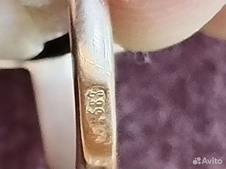 Золотое кольцо с александритом СССР 583 17,5