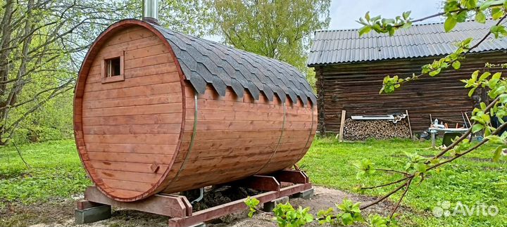 Баня бочка 3 м Муром