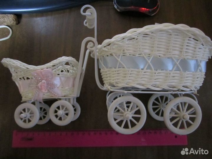 Кашпо - коляска