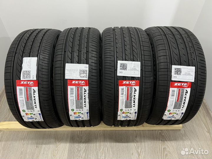 Zeta Alventi 245/45 R19 и 275/40 R19 98Y