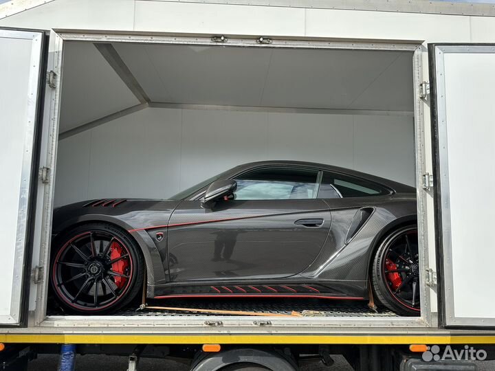 Крытый эвакуатор-автовоз по России