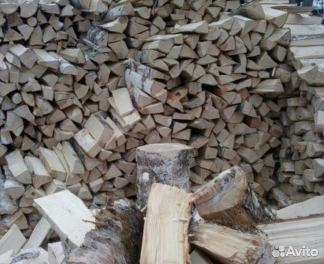 Сухие березовые дрова