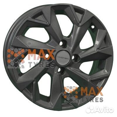 Khomen Wheels KHW1402 (Vaz/Datsun) Gray 5.5/0 R14