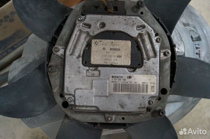 Вентилятор охлаждения bmw 335i n54b30