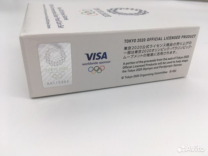 Олимпиада Токио 2020. 1000 йен. Передача флага