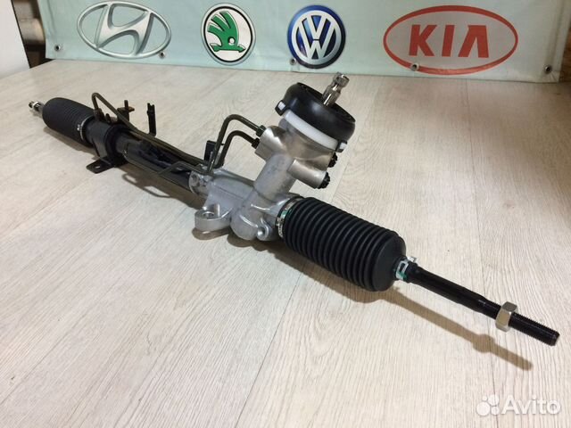 Рейка рулевая Солярис Рио 3 Solaris Rio 10-17гг