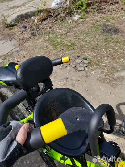 Детское кресло на велосипед (от 8 мес.до 3 лет)