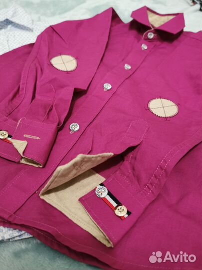 Рубашки для мальчика 5-6 лет