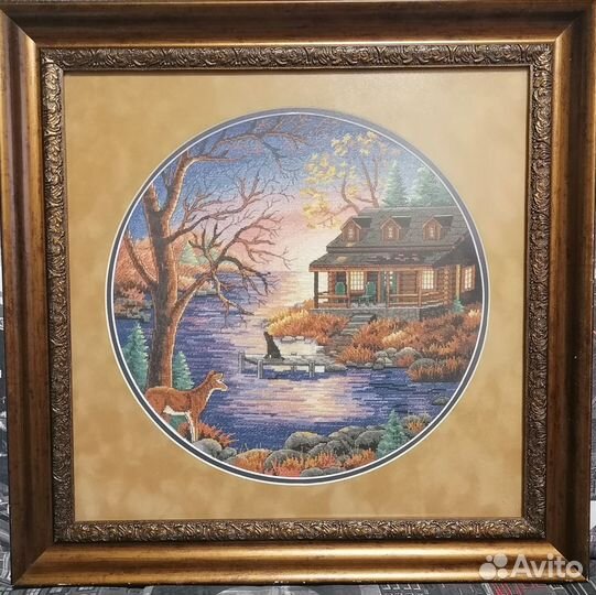 Вышивка крестом готовые работы