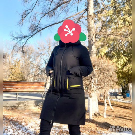 Пуховик зимний