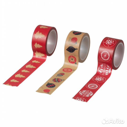 Клейкая лента, скотч для оформления подарка IKEA