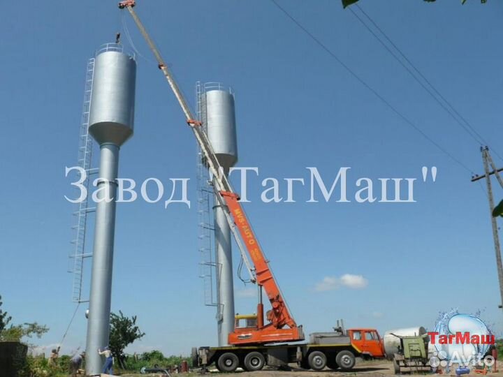 Водонапорная Башня Рожновского 50 м3 вбр 50У-15
