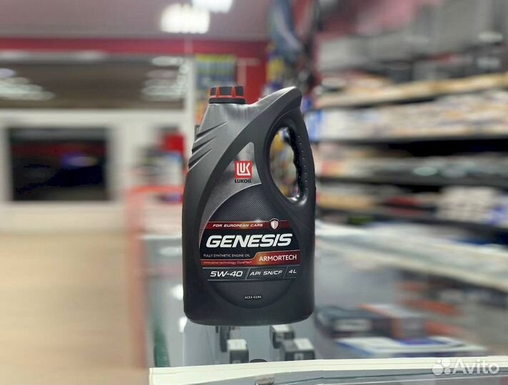 Масло lukoil genesis armortech 5W-40 4l