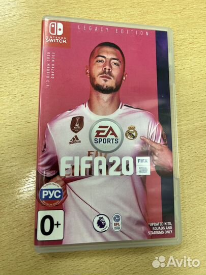 FIFA 20 картридж Switch