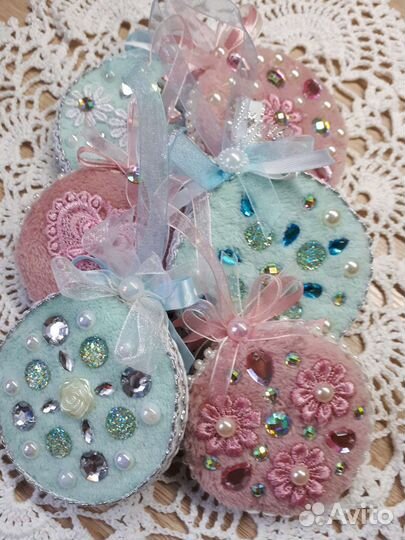 Новогодние игрушки ручной работы