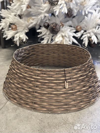 Юбка-корзина для новогодней елки