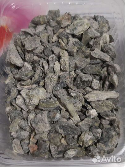 Крошка мраморная змеевик для суккулентов