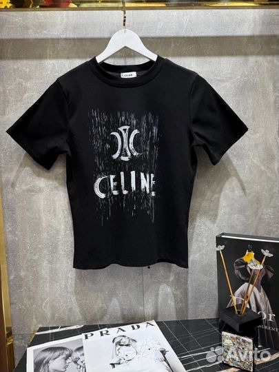 Женская Футболка Celine