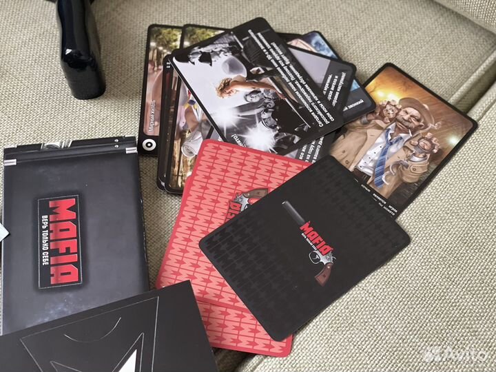 Настольная игра мафияс масками