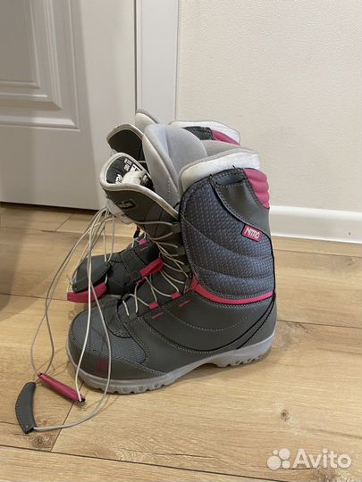 Комплект сноуборд nitro + крепления + ботинки