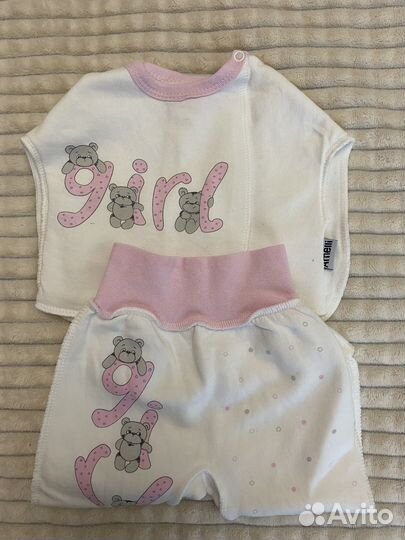 Комплект для новорожденных 62