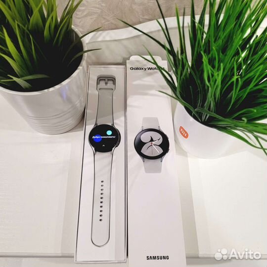 Смарт Часы Samsung galaxy watch 4, 40mm серебро