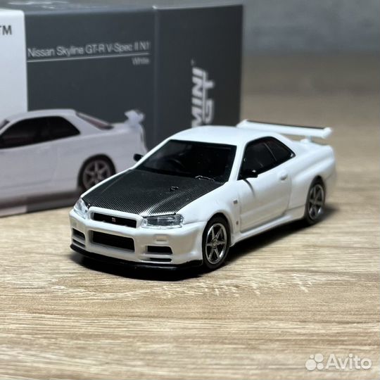 Mini GT Nissan Skyline GT-R (R34) V-Spec II N1