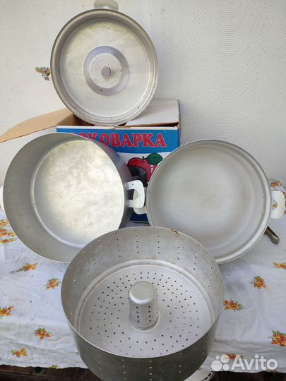 Соковарка алюминиевая