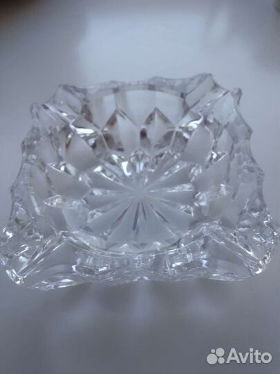 Пепельница СССР стекло