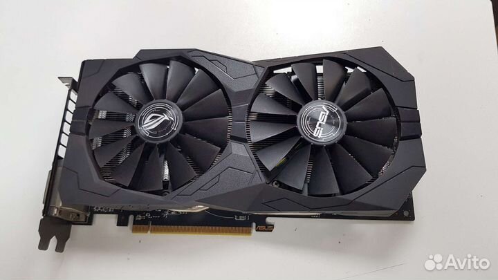 Видеокарта Radeon RX 570 8 гб asus strix