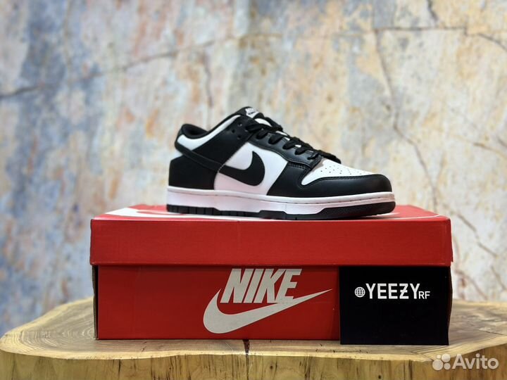 Кроссовки Nike Dunk Low White Black