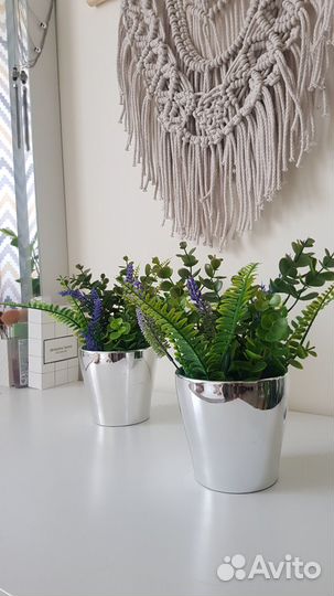 Искусственные цветы в горшках цветы икеа