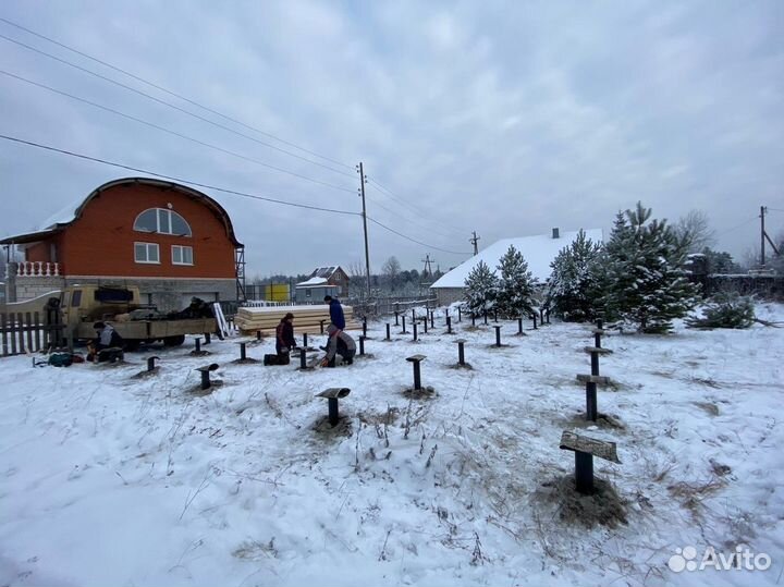 Винтовые сваи заводское качество