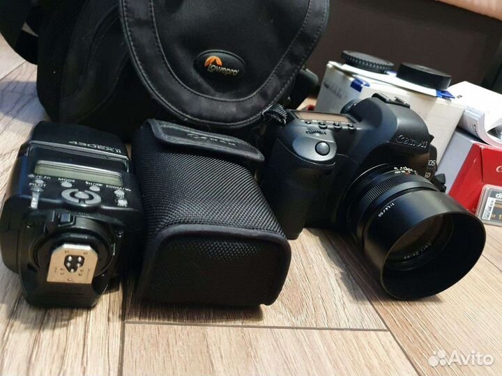 Canon5d mark2 комплект с объективом Carl Zeiss