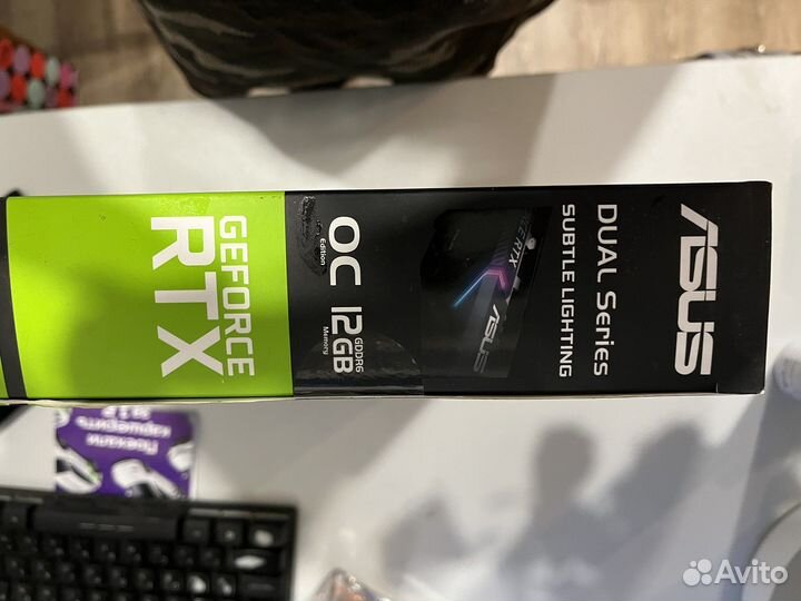 Видеокарта asus geforce rtx 3060 dual