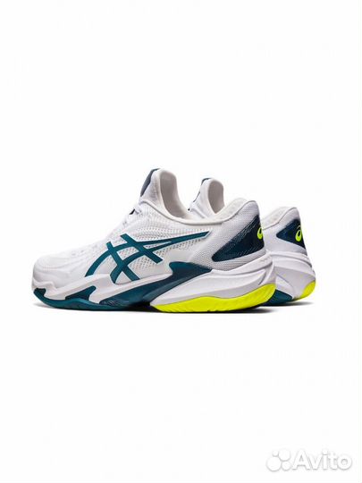 Кроссовки asics корт FF 3 белый/синий 370-101 (р